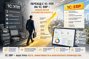 Переход из 1С: УПП в 1С: ERP